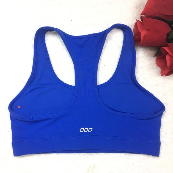 lorna jane blue sports bra